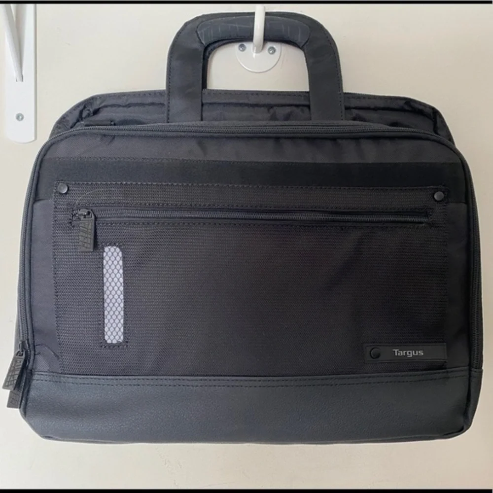 Targus Black Ballistic Canvas Nylon Mesh Fabric Safeport Laptop briefcas…